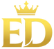 Empire Dreams gold ED logo background removed
