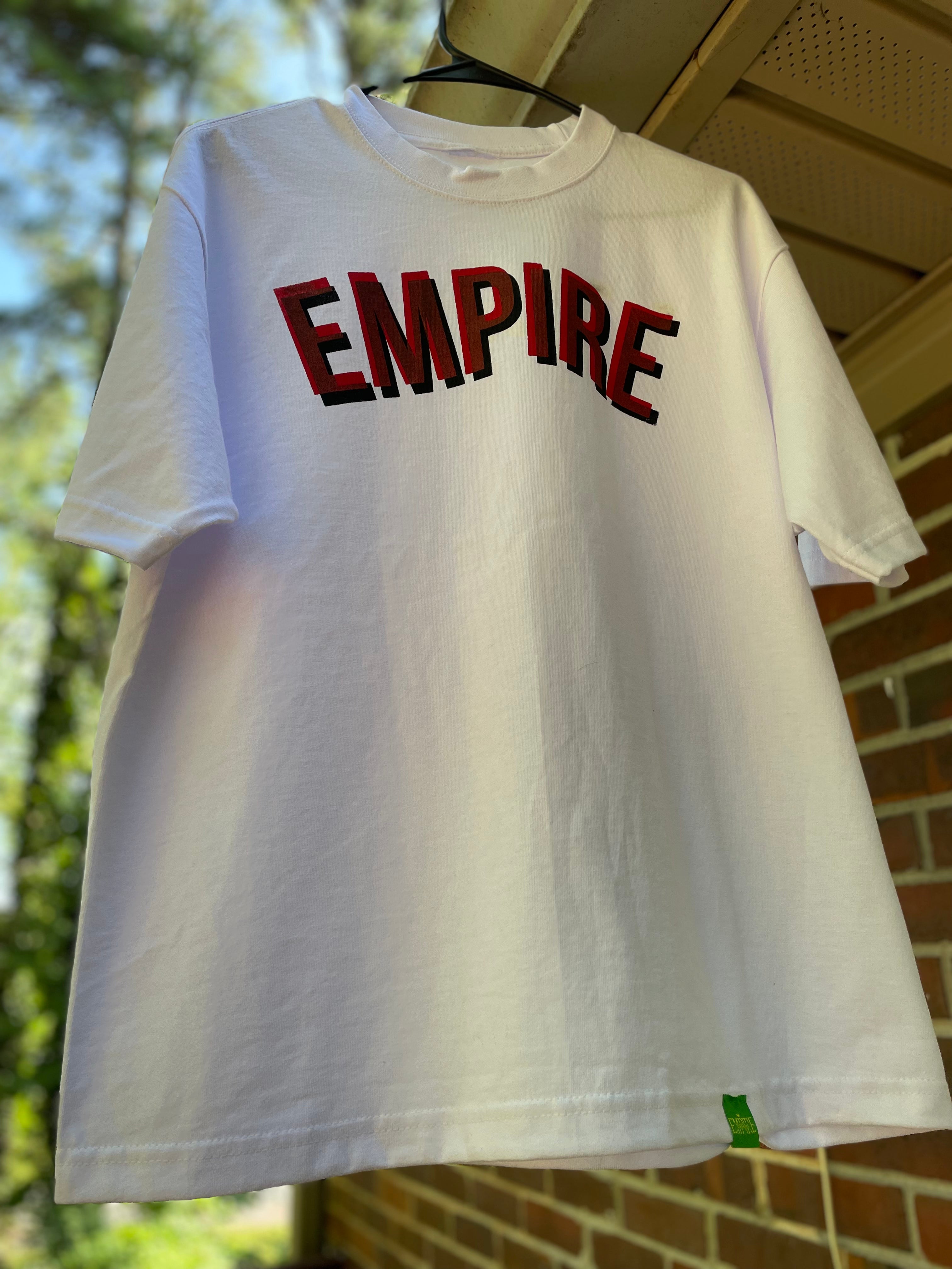 Empire Dreams heavyweight white empire t shirt 