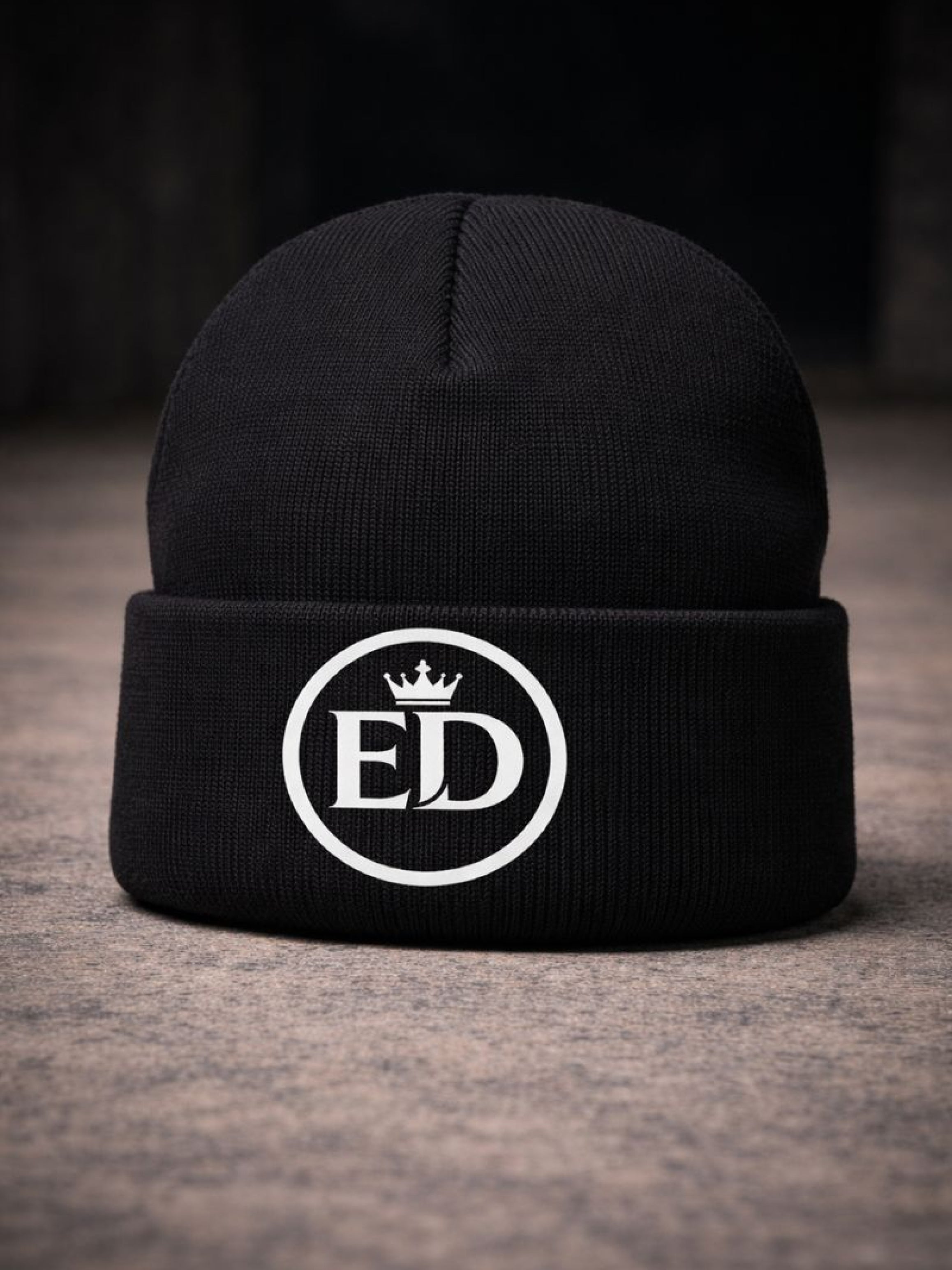 Empire Dreams luxury ED black beanie