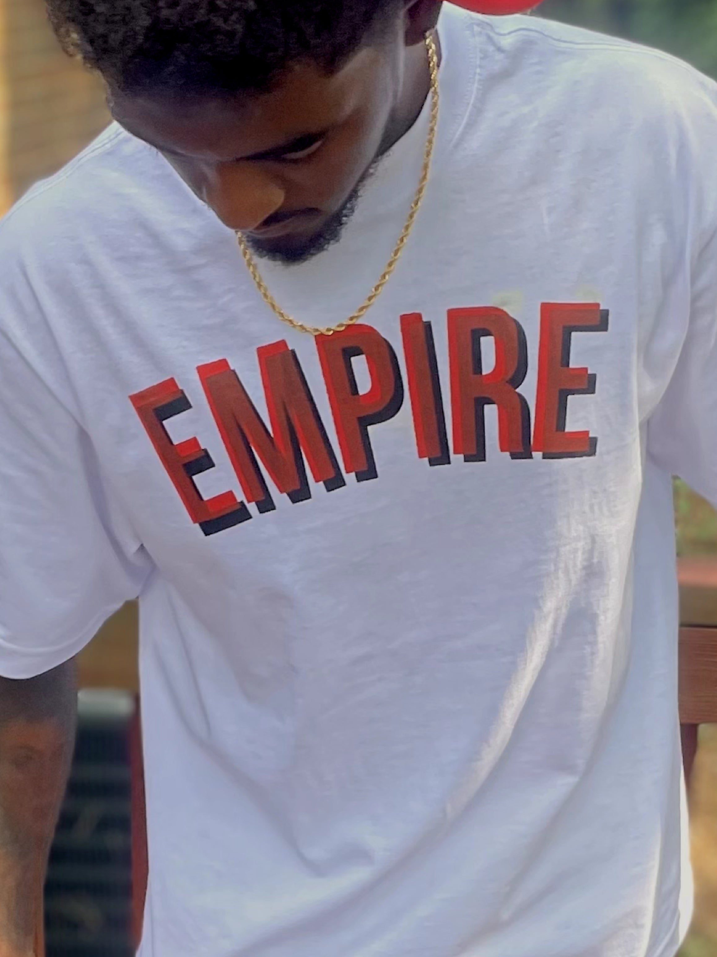 Empire Dreams heavyweight white empire t shirt