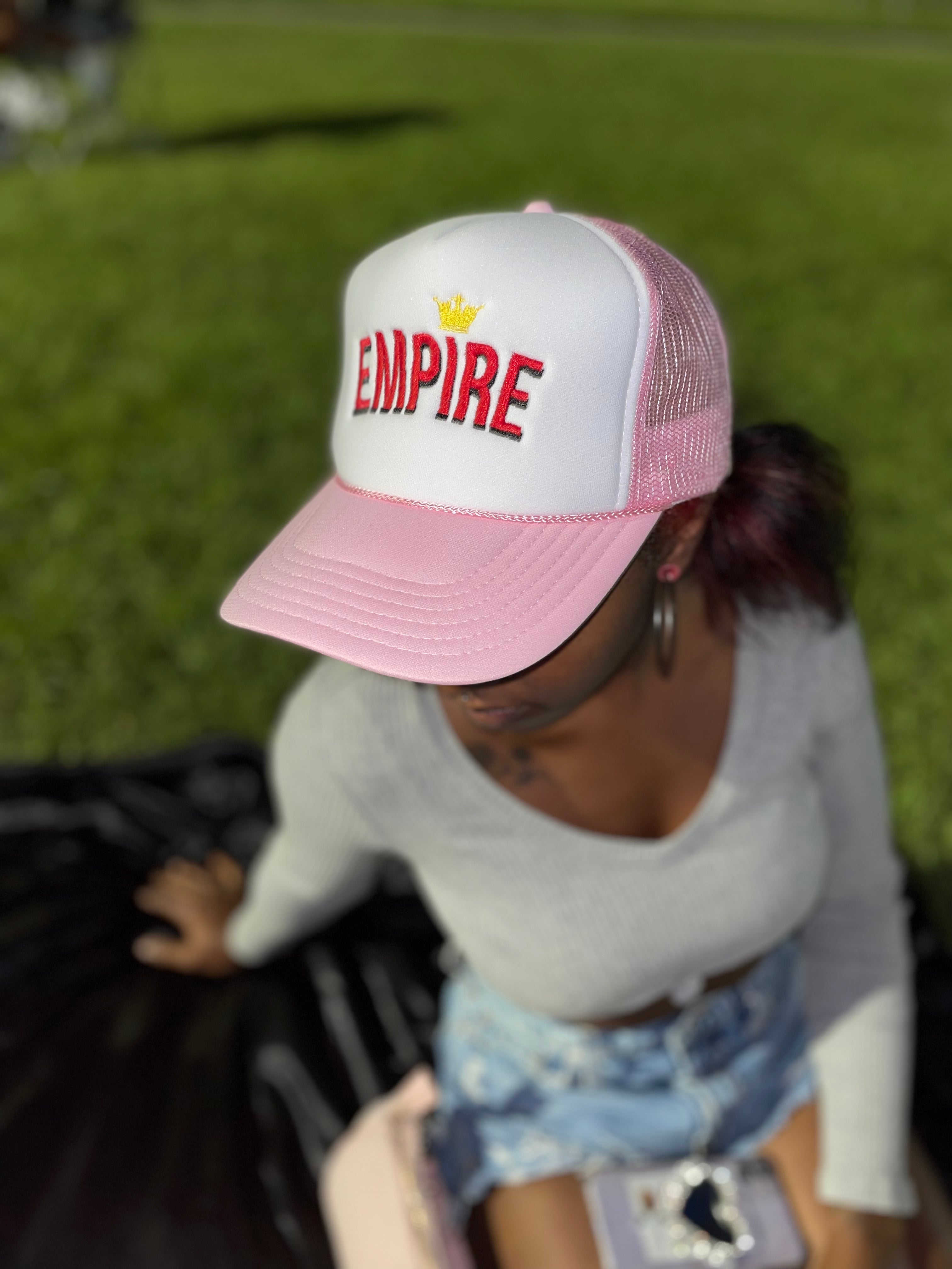 Empire Dreams luxury streetwear pink empire hat